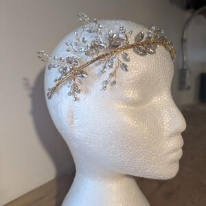 Handmade Elven Gold Wedding Tiara